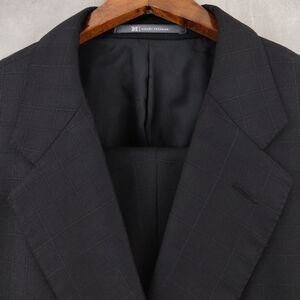 Hickey Freeman Mens Suit 2 Piece Set Size 44R Jacket Blazer Pant Wool Two Button